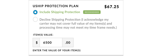 Uship Protection Plan