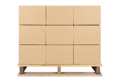 A collection of cardboard boxes